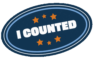 Census 2020 Sticker by CASOSvote