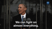 barack obama fight GIF by Obama