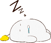 Sleep Sleeping Sticker by Tonko House