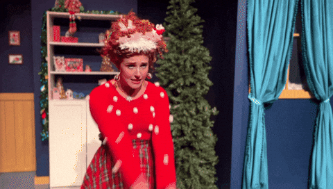 Fancy Nancy Christmas GIF by Chance Theater