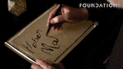 Writing Table GIF by Apple TV