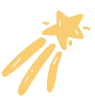 Good Night Star Sticker
