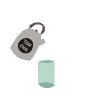 tomchai caj chaitime masalachai časnačaj Sticker