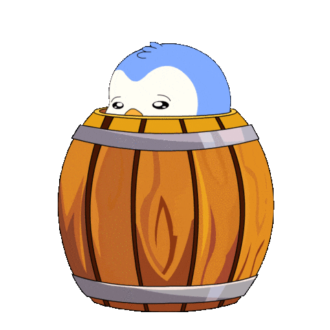 Hide And Seek Surprise Sticker by Pudgy Penguins