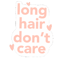 Long Hair Sticker by Loxy's Hair Boutique