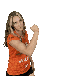 Happy Celebration Sticker by NUCVolleyball