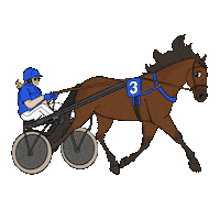 Trot Trotter Sticker