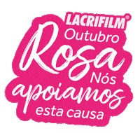 uniaoquimica_oficial outubro rosa oftalmologia genom lacrifilm Sticker