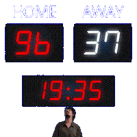 37 Away Sticker