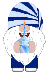 Happy Birthday Gnome Sticker