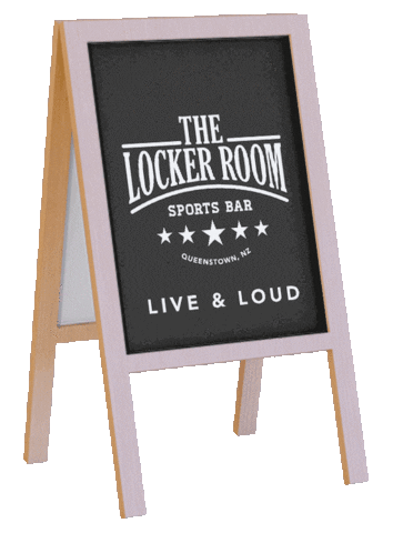 thelockerroomQT locker room queenstown lrsb Sticker