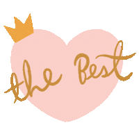 The Best Love Sticker by Prosa de Cora