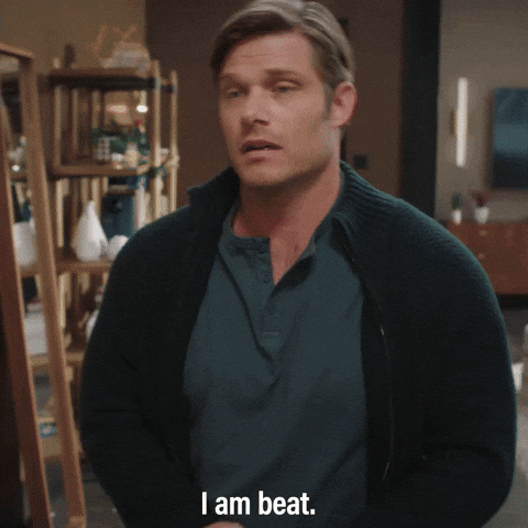 Tired Greys Anatomy GIF by ABC Network
