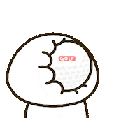 Happy Golf Sticker