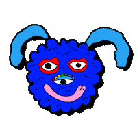 Dog Face Sticker by hollysimple