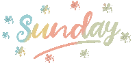 Weekend Sunday Sticker