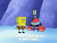 season 8 frozen face-off GIF by SpongeBob SquarePants