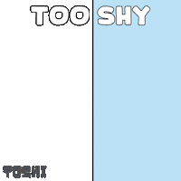 Awkward Too Shy Sticker by Toshithecat