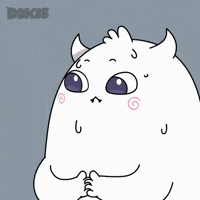 Awkward Sweat GIF by Dokis