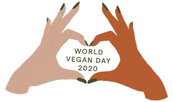 kesterblack love vegan hands nails Sticker