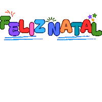 Merry Christmas Natal Sticker