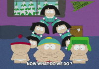wondering eric cartman GIF by South Park 