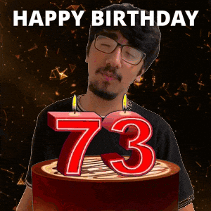 Happy 73Rd Birthday GIF