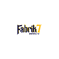 fabrik7 logo bar 7 restaurante Sticker