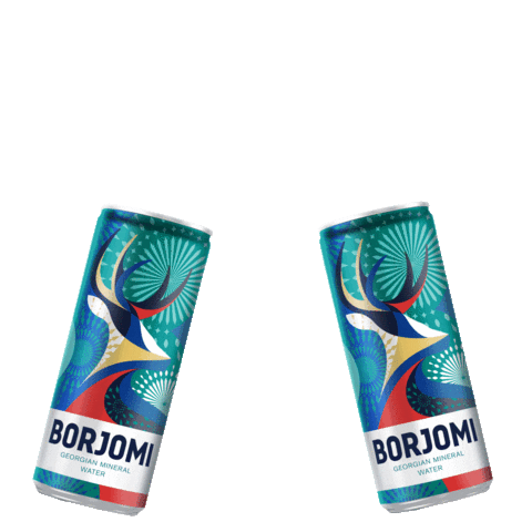 party water Sticker by Borjomi
