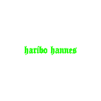 haribohannes berlin musik haribo hannes Sticker