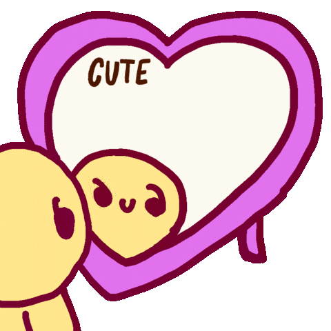 Ace Im Cute Sticker by 0-0