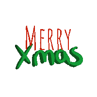 Merry Christmas Sticker