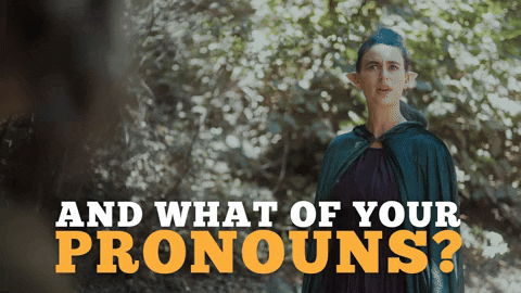Pronouns GIF by BabylonBee