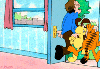 Cat Run GIF by Garfield