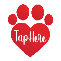 Tap Here Pet Sitter Sticker by Pet Sitters Ireland