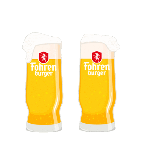 Cheers Zum Wohl Sticker by Fohrenburger