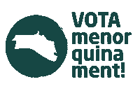 Vota Sticker by Més Menorca