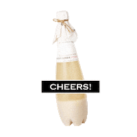 Cheers Wine Sticker by Boksoondoga