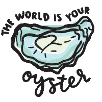 World Oyster Sticker