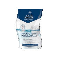 salthouse_de skincare hautpflege badesalz totesmeersalz Sticker