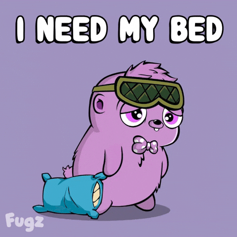 Tired Sleep GIF by Fugz Official