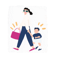 Happy Kids Sticker by Lactamil