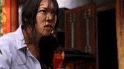 starringsarahchang fight angry nope no way GIF