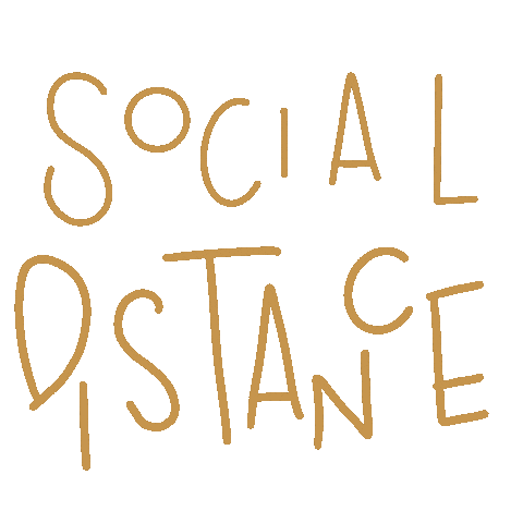 monsalvart covid-19 pandemic social distancing distance Sticker