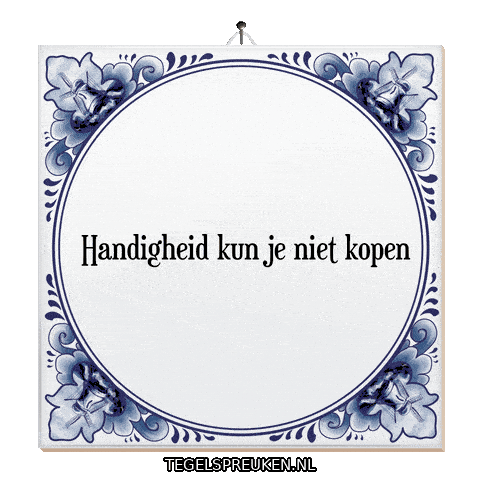 Creativiteit Sticker by Tegelspreuken.nl