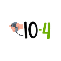 truckingwithrmf trucking truck driver 10-4 truckingwithrmf Sticker
