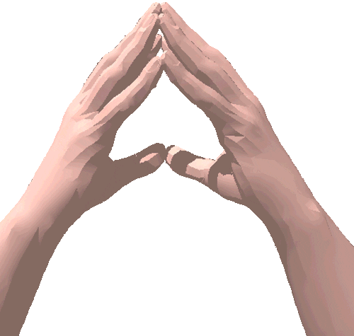 Art Hands Sticker by badblueprints