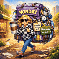 Lets Go Monday GIF