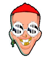 sfera ebbasta rockstar Sticker