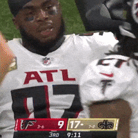 Atlanta Falcons Nola GIF by New Orleans Saints